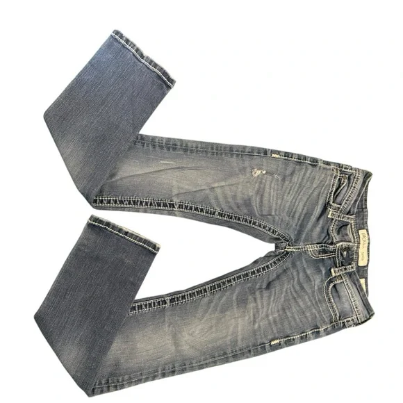 BKE Women’s Faded Blue Skinny Jeans - Picture 6 of 7